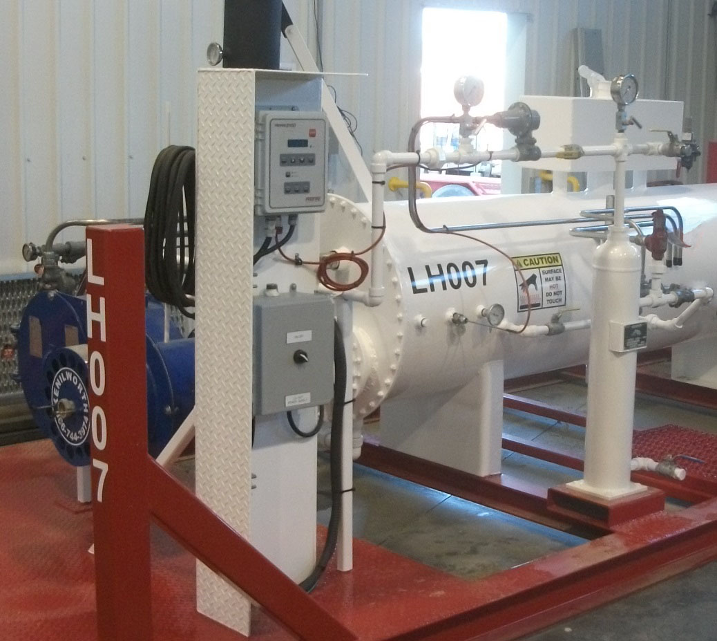 Horizontal Line Heater Services | Axiom Egypt